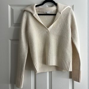 Veronica beard cream sweater size M